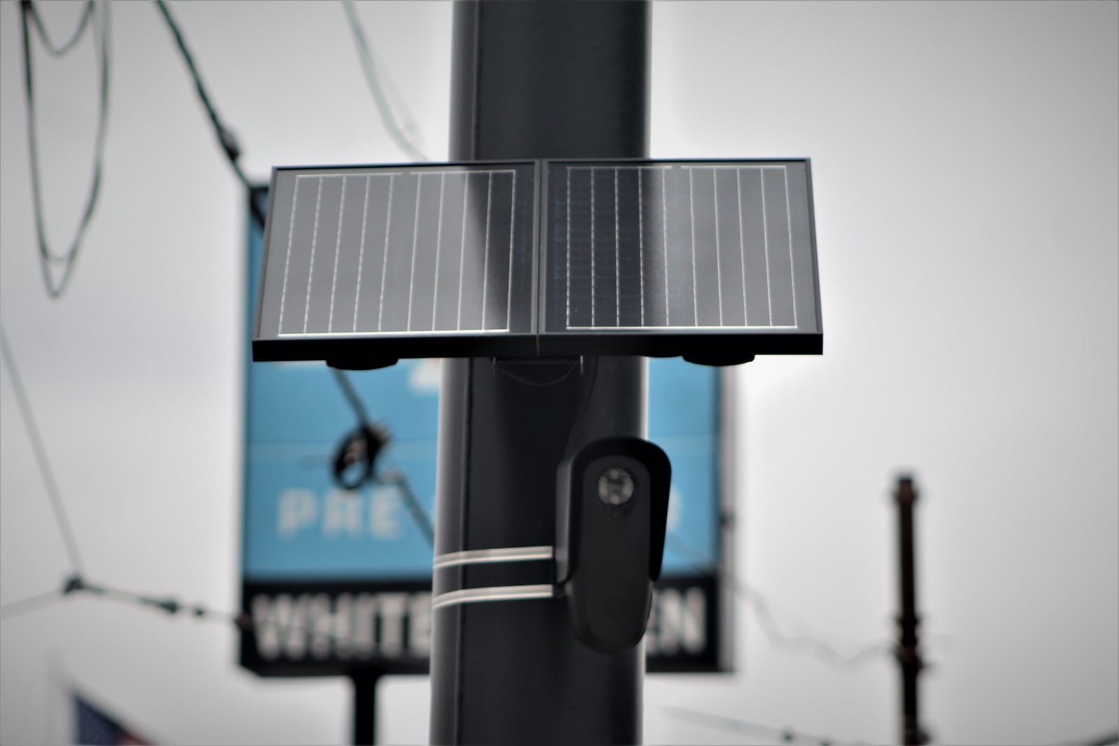 An automated license plate reader North Main Street just north of downtown Dayton. CORNELIUS FROLIK / STAFF