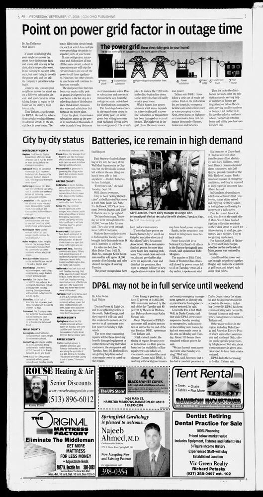 Hurricane Ike DDN pages