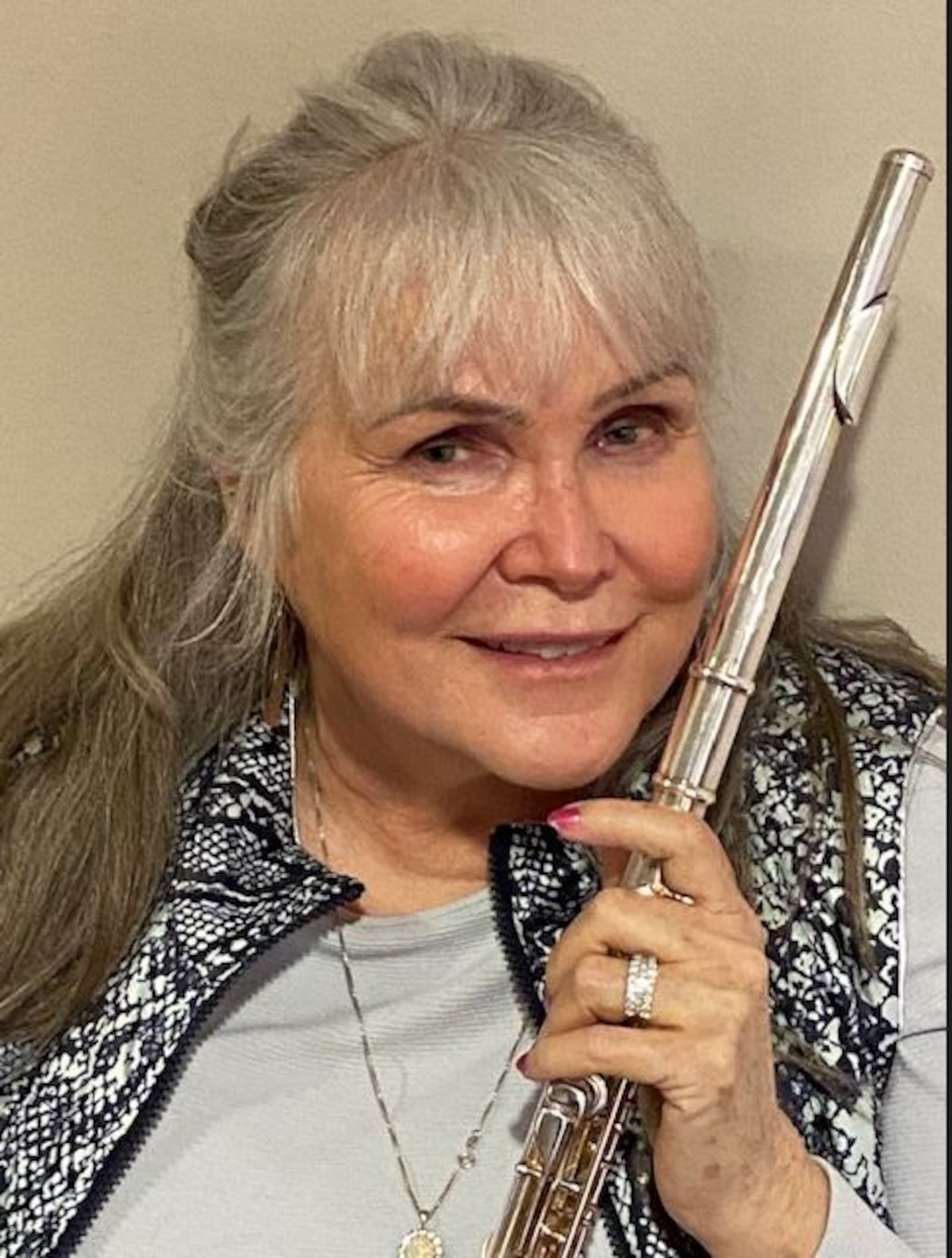 Flutist Donna Stevens, 73, started in the Rising Stars in UD's New Horizons Music Program. CONTRIBUTED