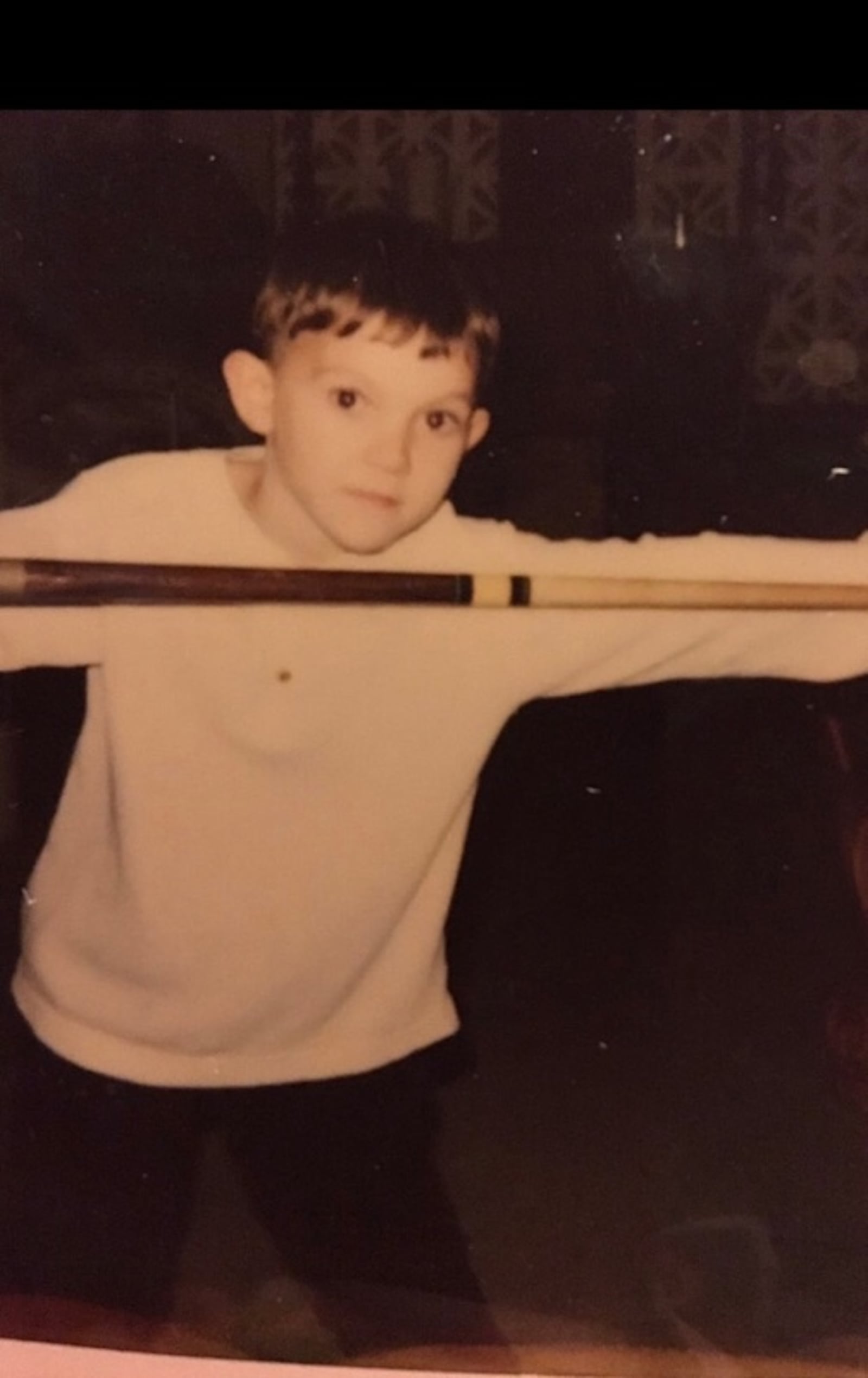 Billy Thorpe as a five or six year old, already making a name for himself on the local pool scene. CONTRIBUTED