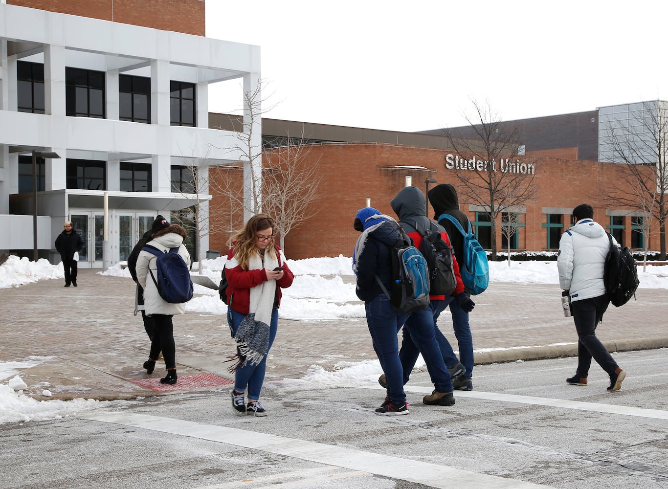 PHOTOS: Faculty at Wright State strike