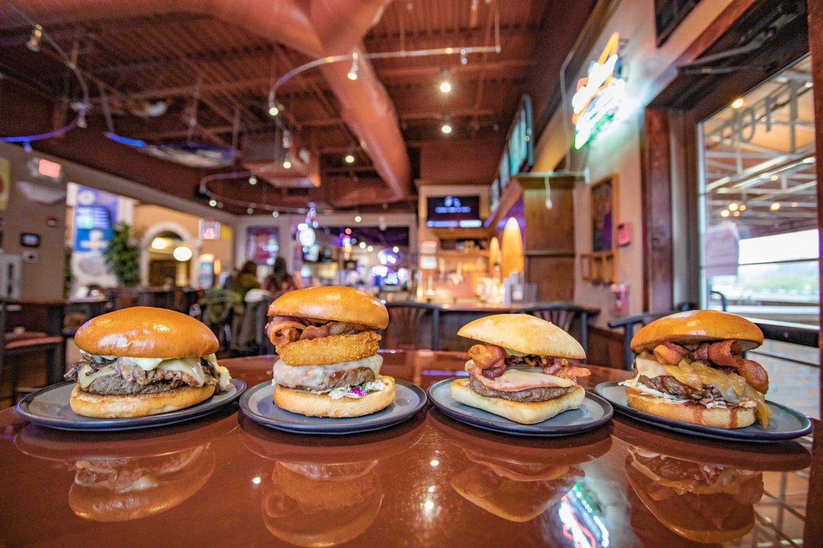 TJ Chumps is bringing back its annual Battle of the Burgers competition where guests have the opportunity to create a burger that will be featured on the restaurant’s menu in February (CONTRIBUTED PHOTO).