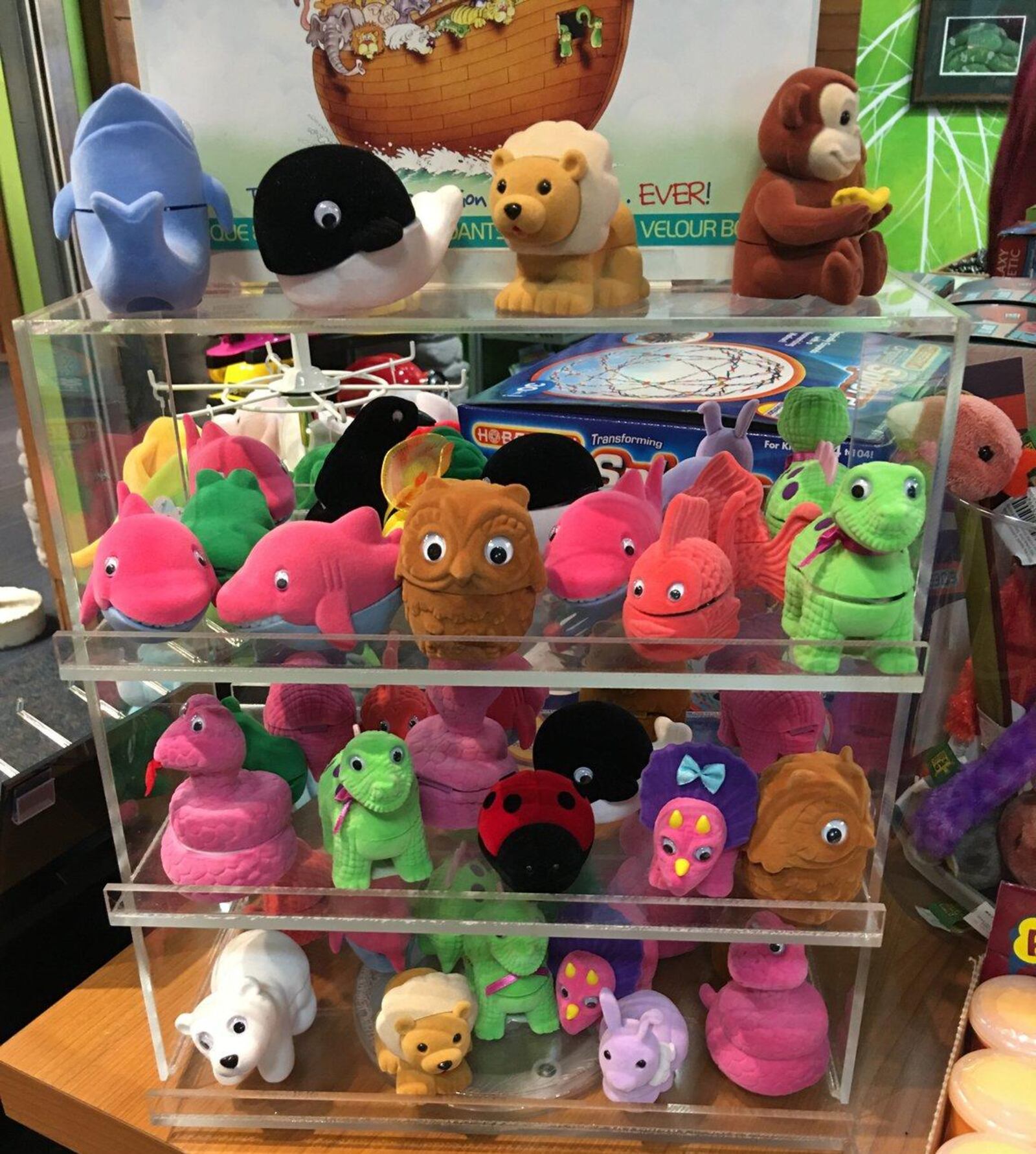 The Discoveries Gift Shop at the Boonshoft Museum features plush animals. CONTRIBUTED