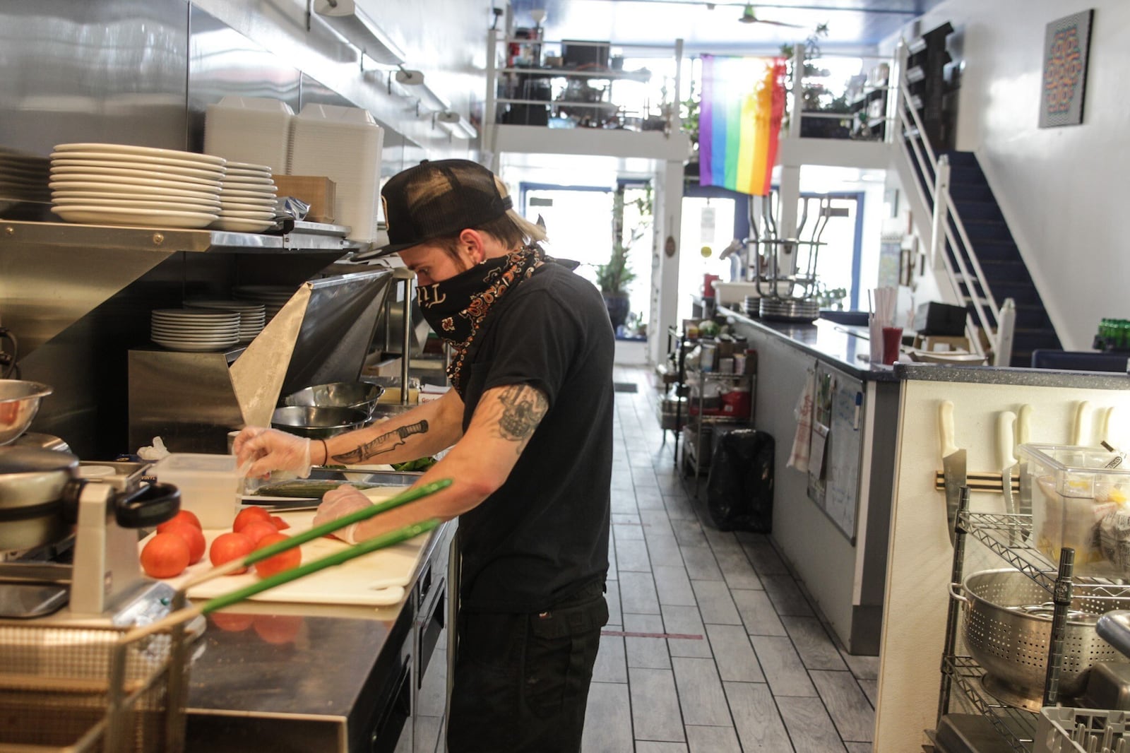 Dayton area restaurants on Thursday can open their inside dining to the public following months of closure due to the coronavirus pandemic. JIM NOELKER/STAFF PHOTO