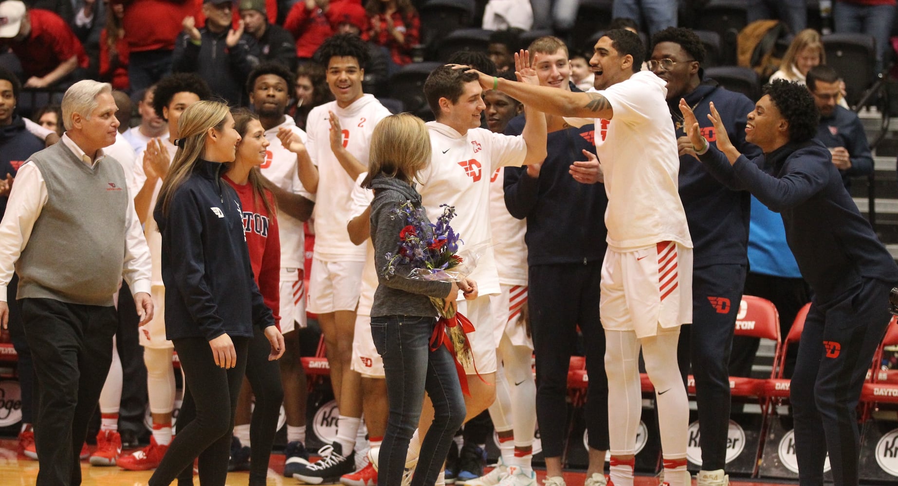 Dayton Flyers: Photos from Senior Night ceremony