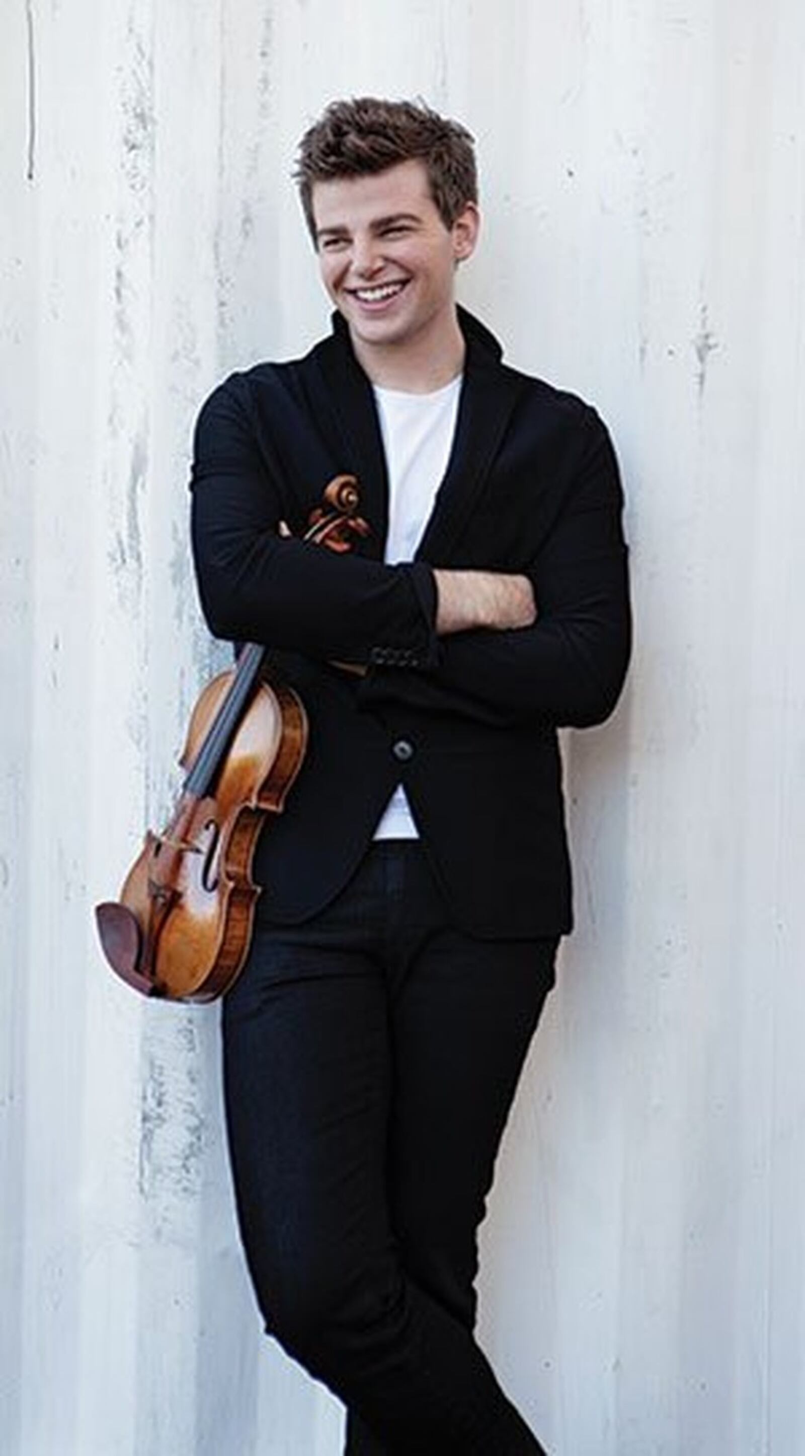 Violinist Chad Hoopes will perform Stravinsky’s Violin Concerto in D with the Dayton Philharmonic Orchestra Sept. 13 and 14 at the Schuster Center. CONTRIBUTED