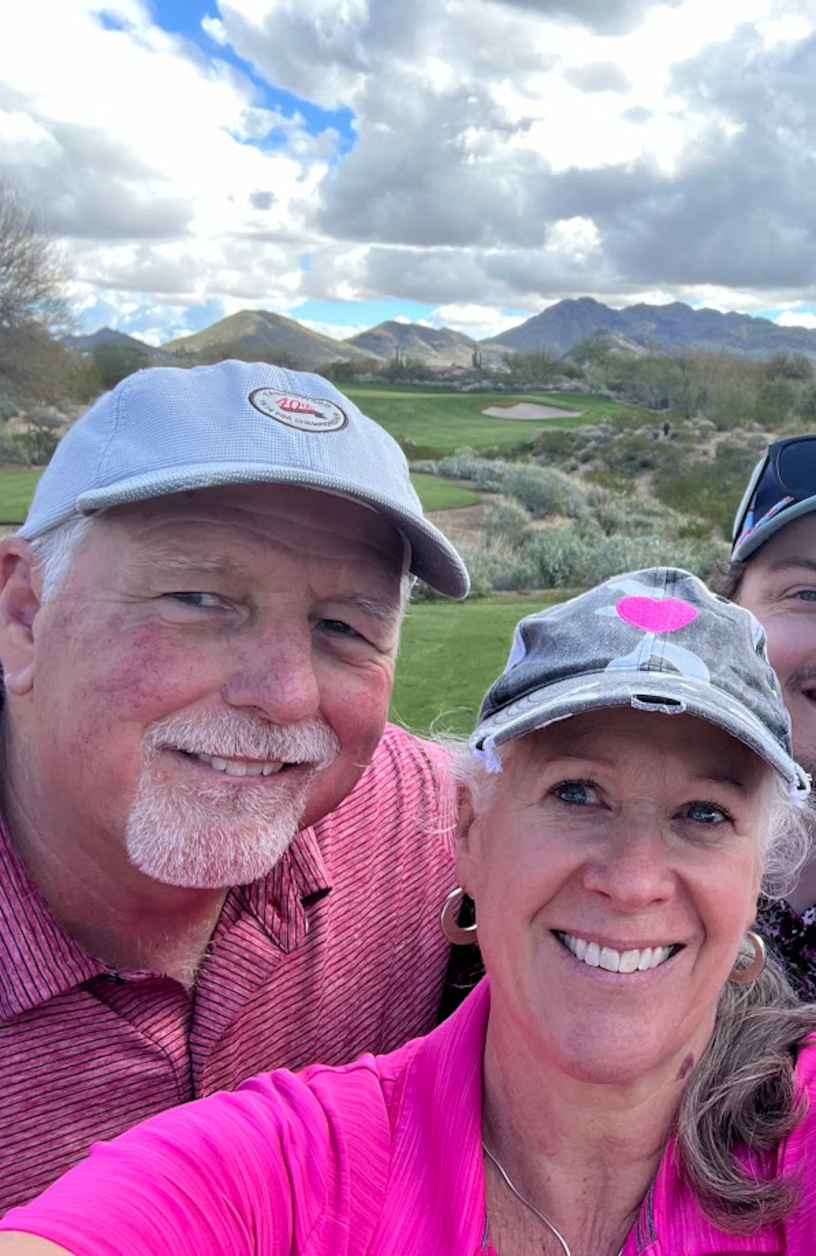 Ken and Sharon Baker enjoy working on their golf game in their spare time. CONTRIBUTED