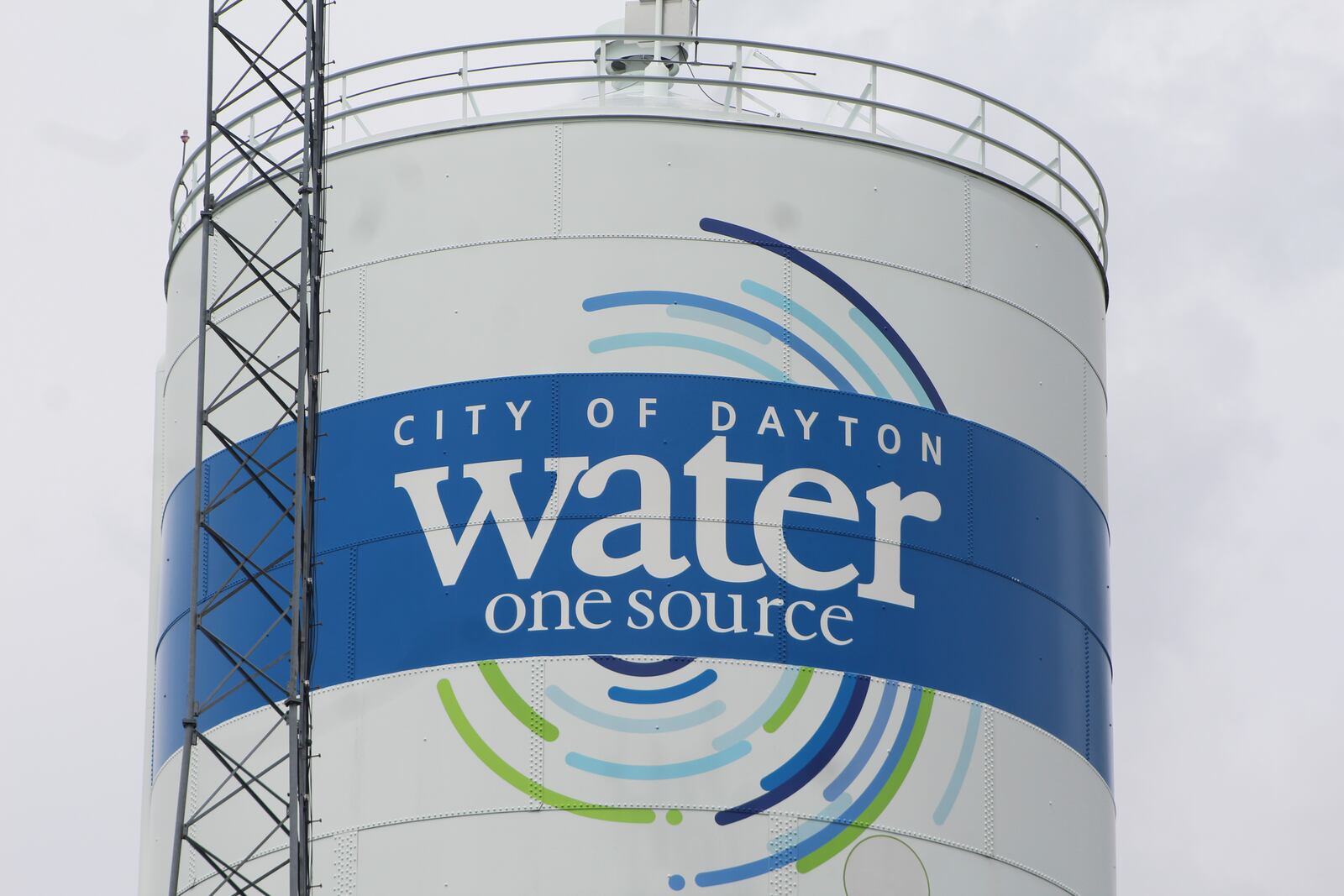 A water tower in East Dayton. CORNELIUS FROLIK / STAFF