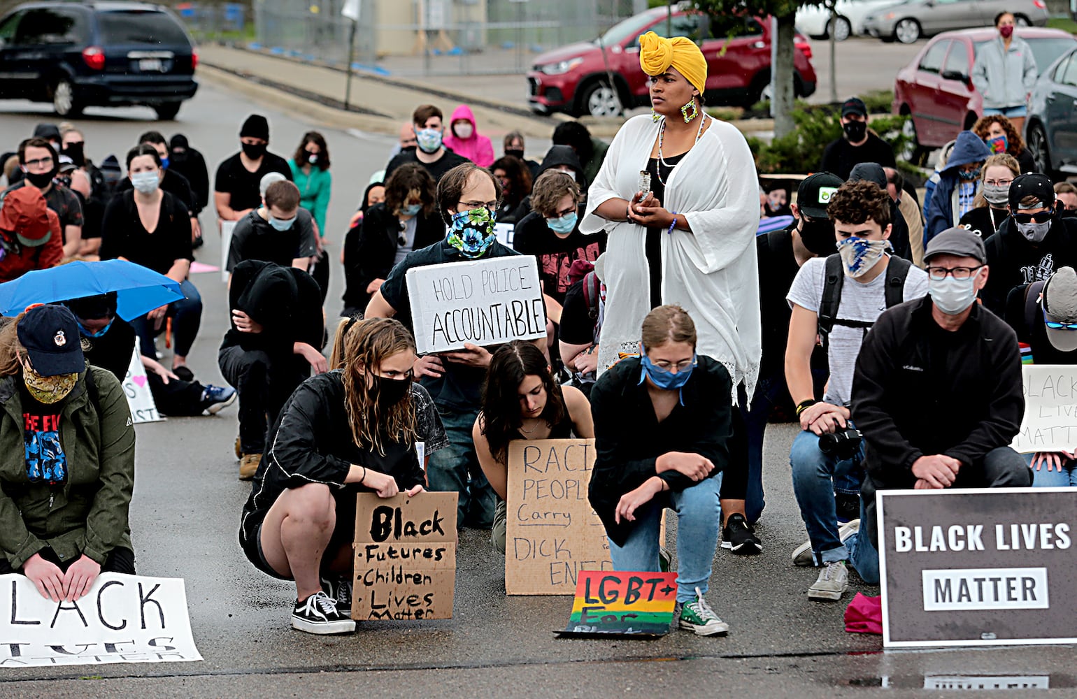 PHOTOS: Demonstrators rally for justice in Beavercreek