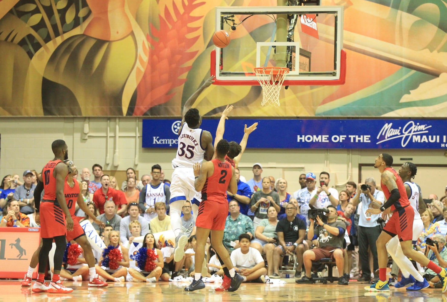 Photos: Dayton Flyers fall to Kansas in Maui Invitational