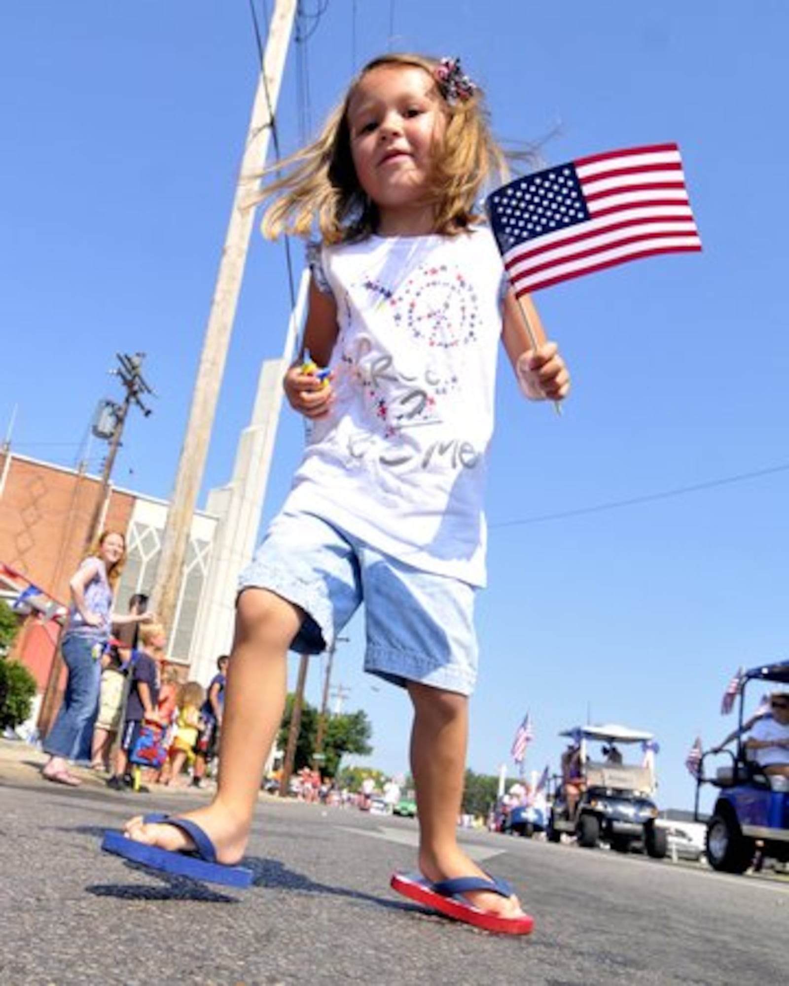 Dubbed the wettest ever, the Franklin 4th of July parade lived up to that billing on July 4, 2012, as spectators were drenched through out the parade route. FILE