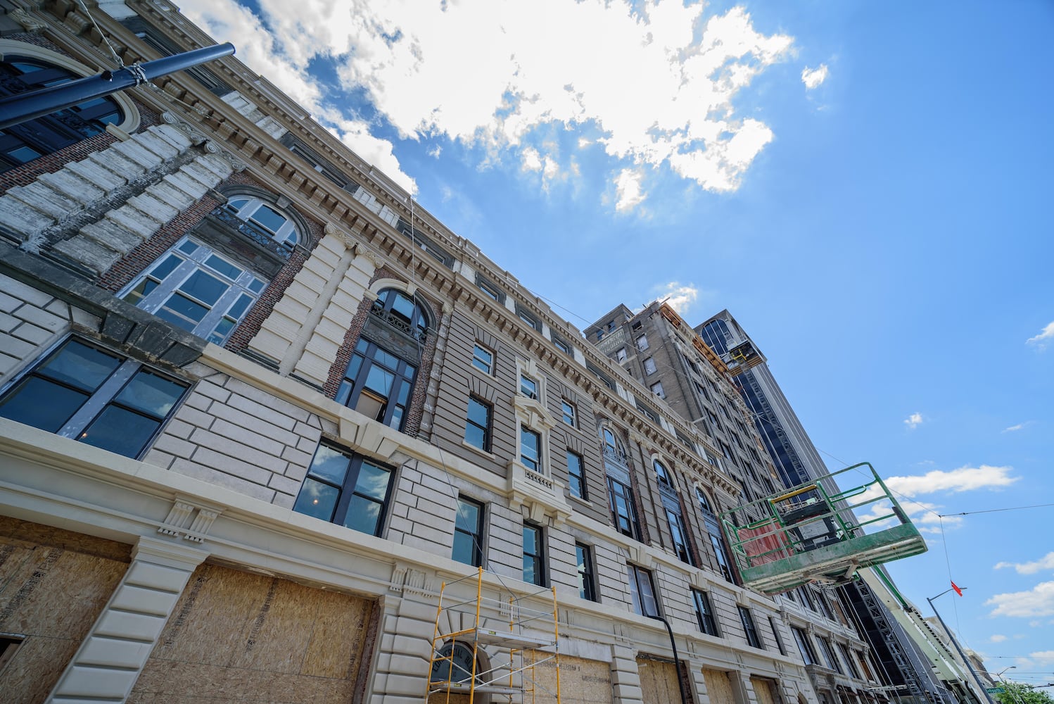 PHOTOS: Peek inside the Dayton Arcade under construction