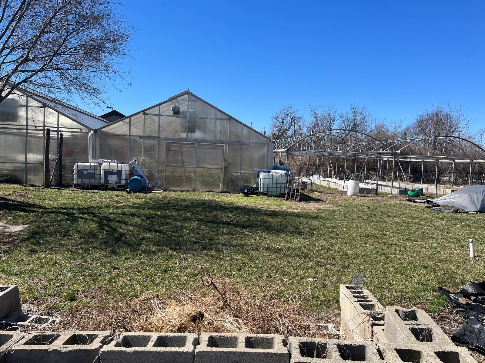 The Edgemont solar garden at 911 Miami Chapel Road will be redeveloped with the help of a city of Dayton grant. CORNELIUS FROLIK / STAFF