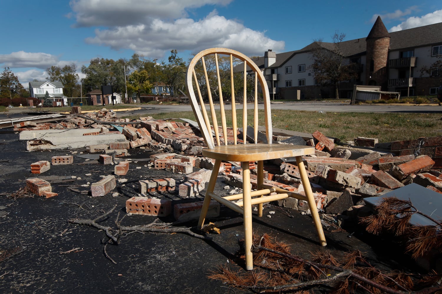 PHOTOS: Walking the path of the tornado — abandoned neighborhoods, slow progress in Trotwood