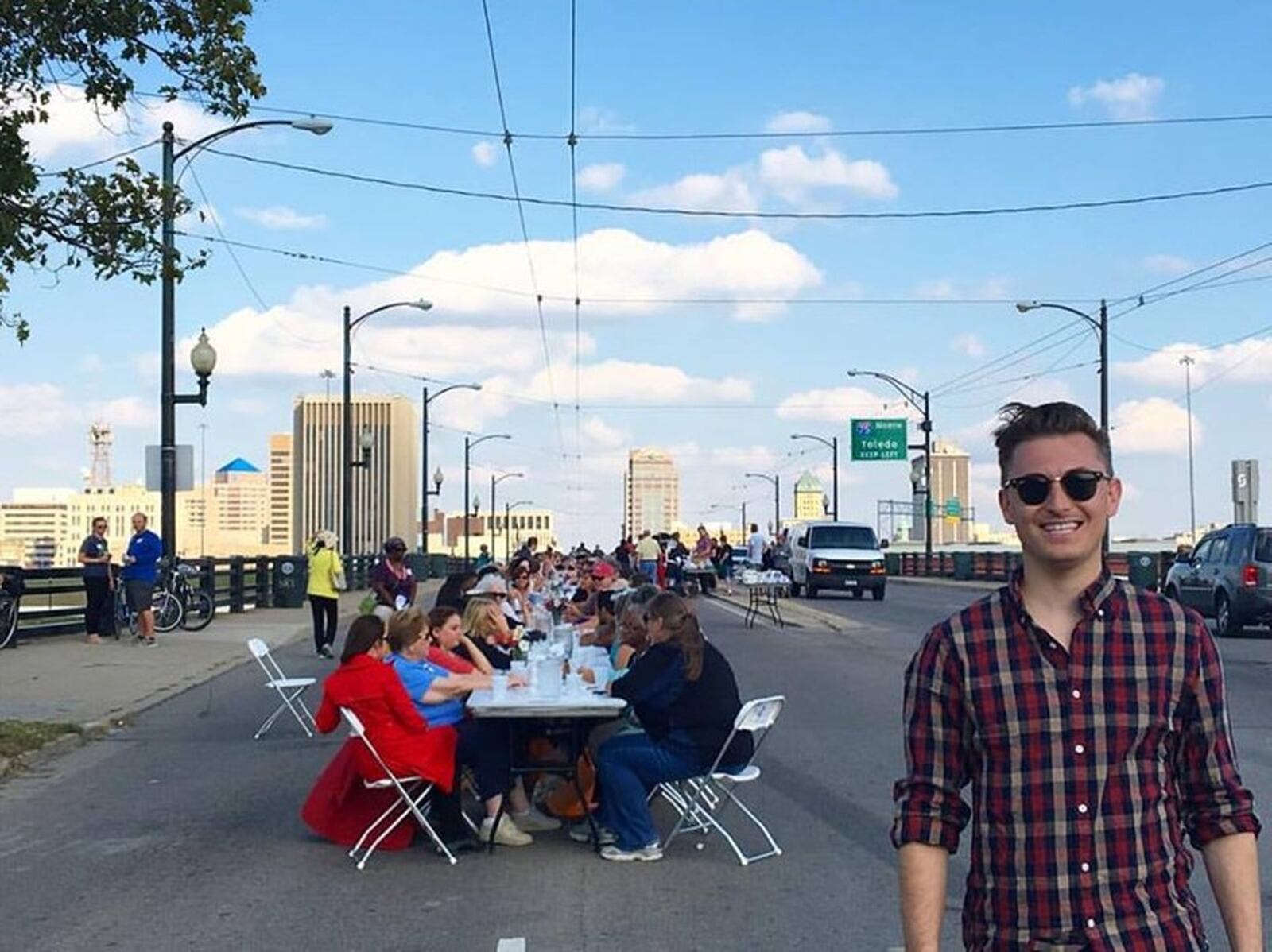 City of Dayton Legislative Aide Bryan Stewart founded The Longest Table Dayton, an UpDayton project. CONTRIBUTED