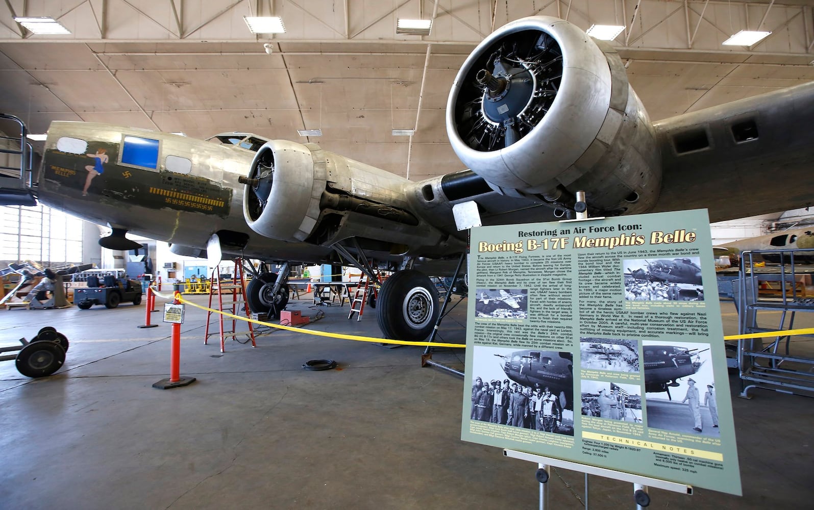 13 years and 55,000 hours of work: restored Memphis Belle