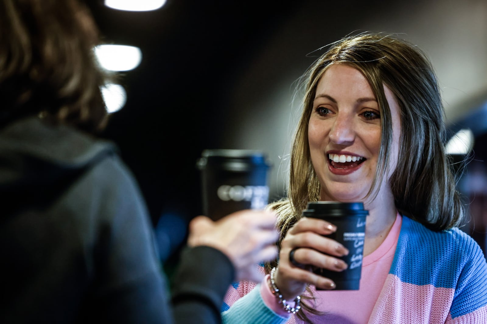 Lauren Luckoski, a Miamisburg High School English teacher, is a breast cancer survivor. She was diagnosed at 33 years old and treated at the Kettering Health Cancer Center. JIM NOELKER/STAFF