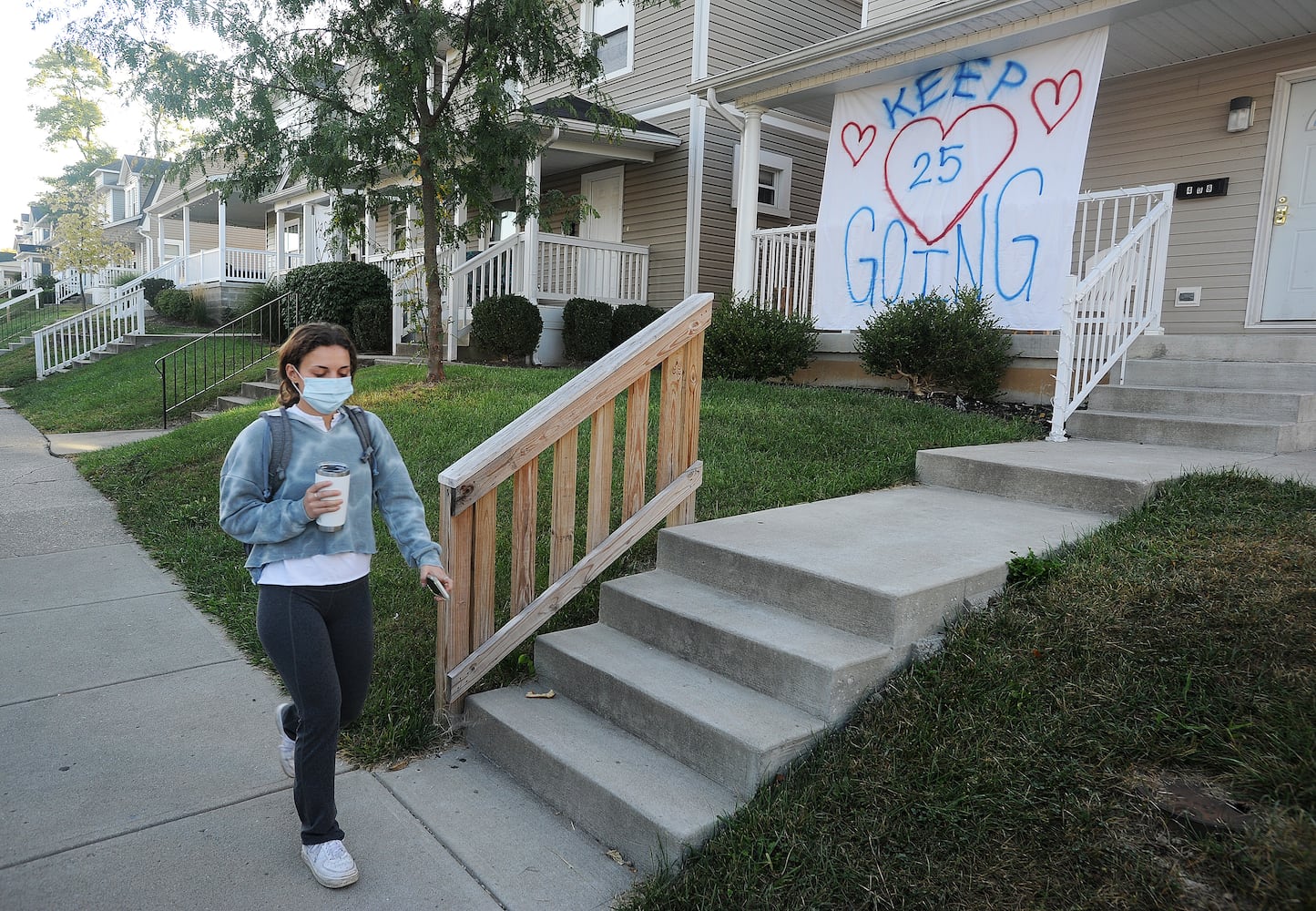 UD houses display tributes to Michael Currin