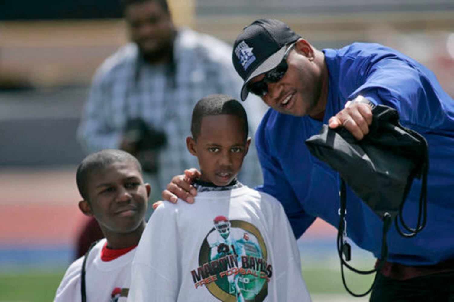 Martin Bayless football camp 2010