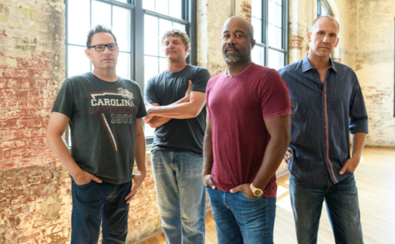 Hootie & the Blowfish's "Summer Camp with Trucks Tour," featuring special guests Collective Soul and Edwin McCain, will be June 7, 2024 at Riverbend Music Center in Cincinnati. CONTRIBUTED