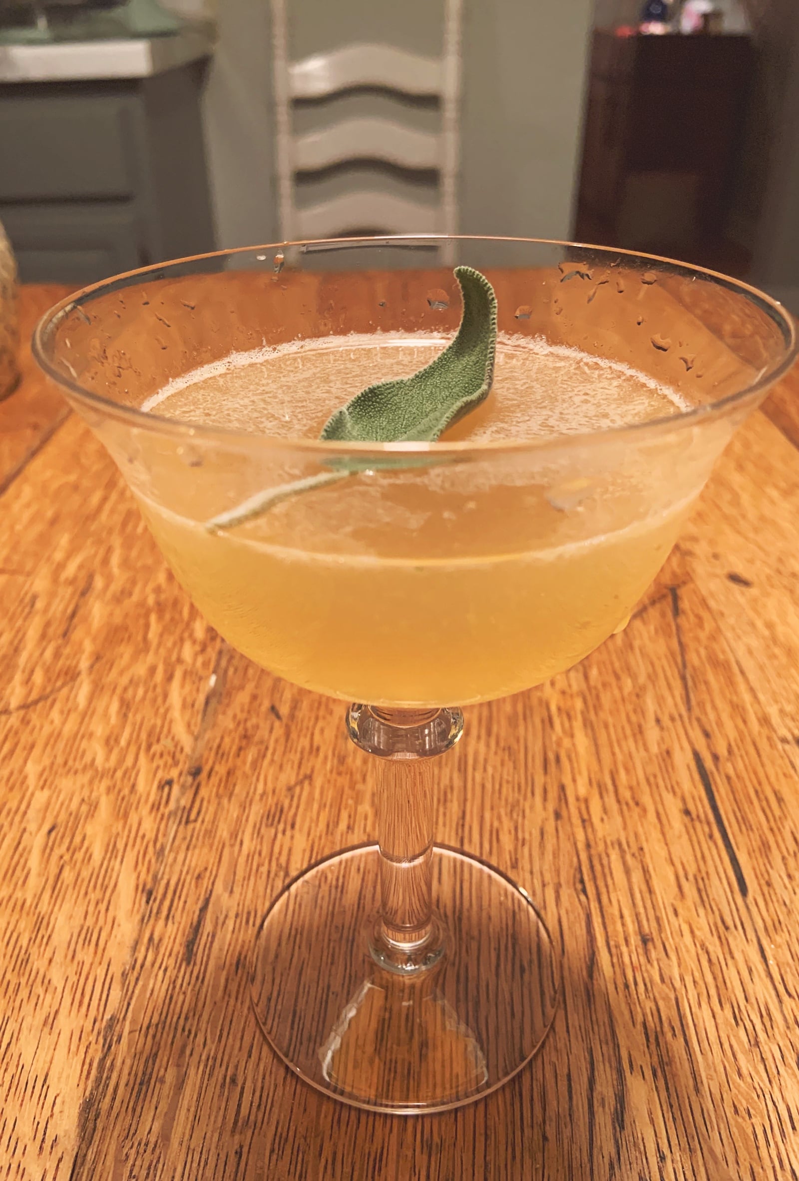 The Sage Advice is a complex but satisfying whiskey drink. CONTRIBUTED/TESS VELLA