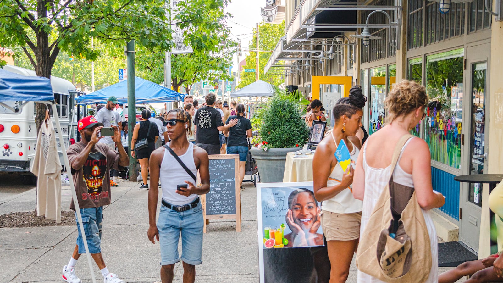 Art in the City. Photo credit: Downtown Dayton Partnership.