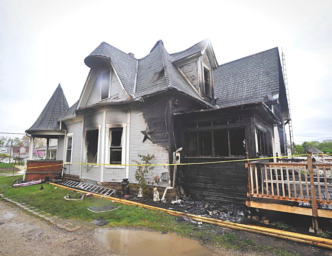 PHOTOS: Boy, 12, dies in Miami County house fire