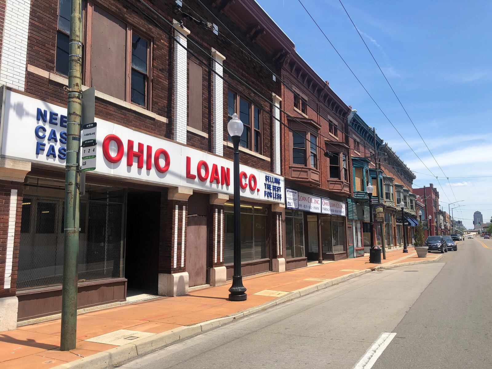 The former Ohio Loan Co. building at 1171 W. Third St. CORNELIUS FROLIK / STAFF