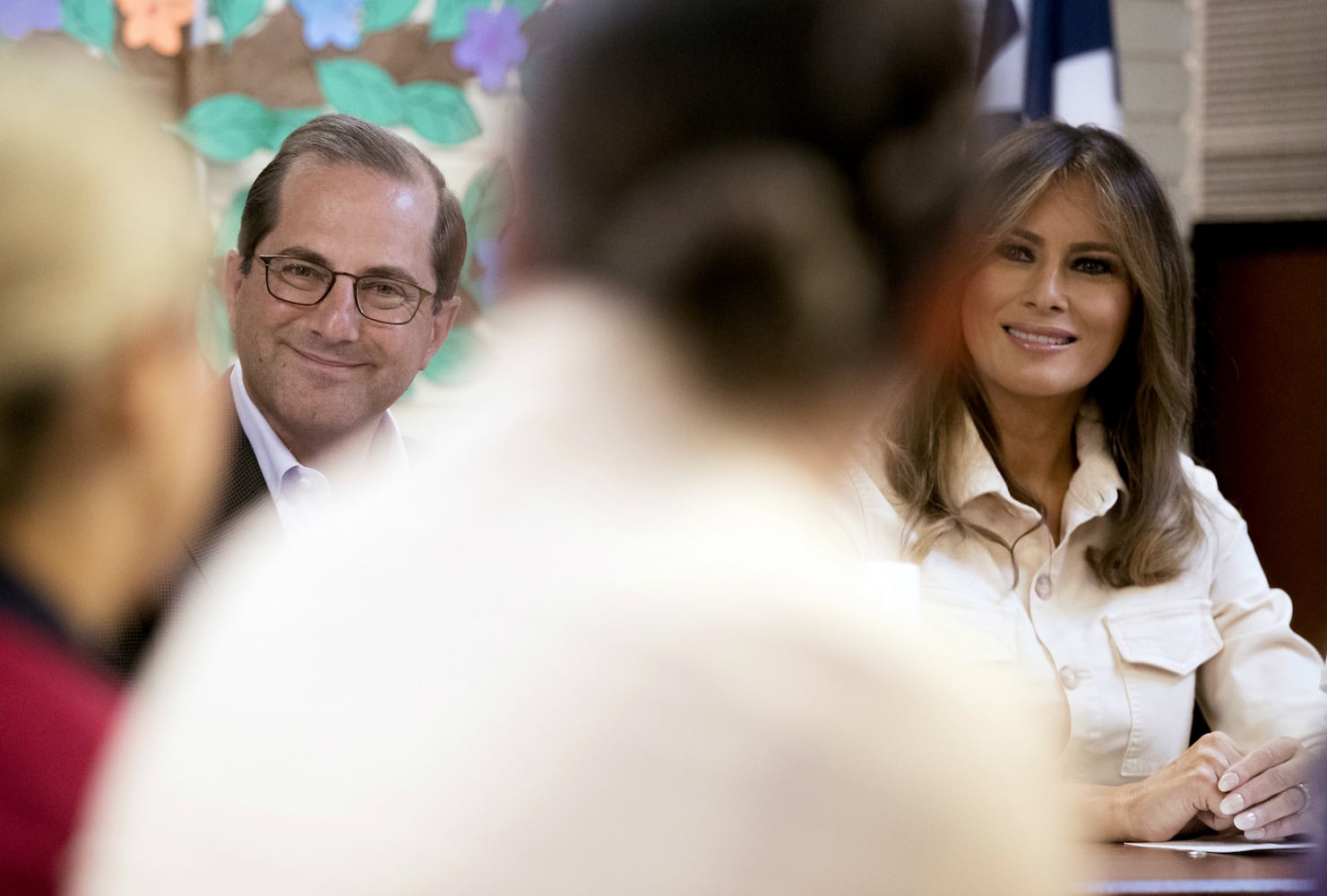 Melania Trump visits facilities for migrant children in Texas