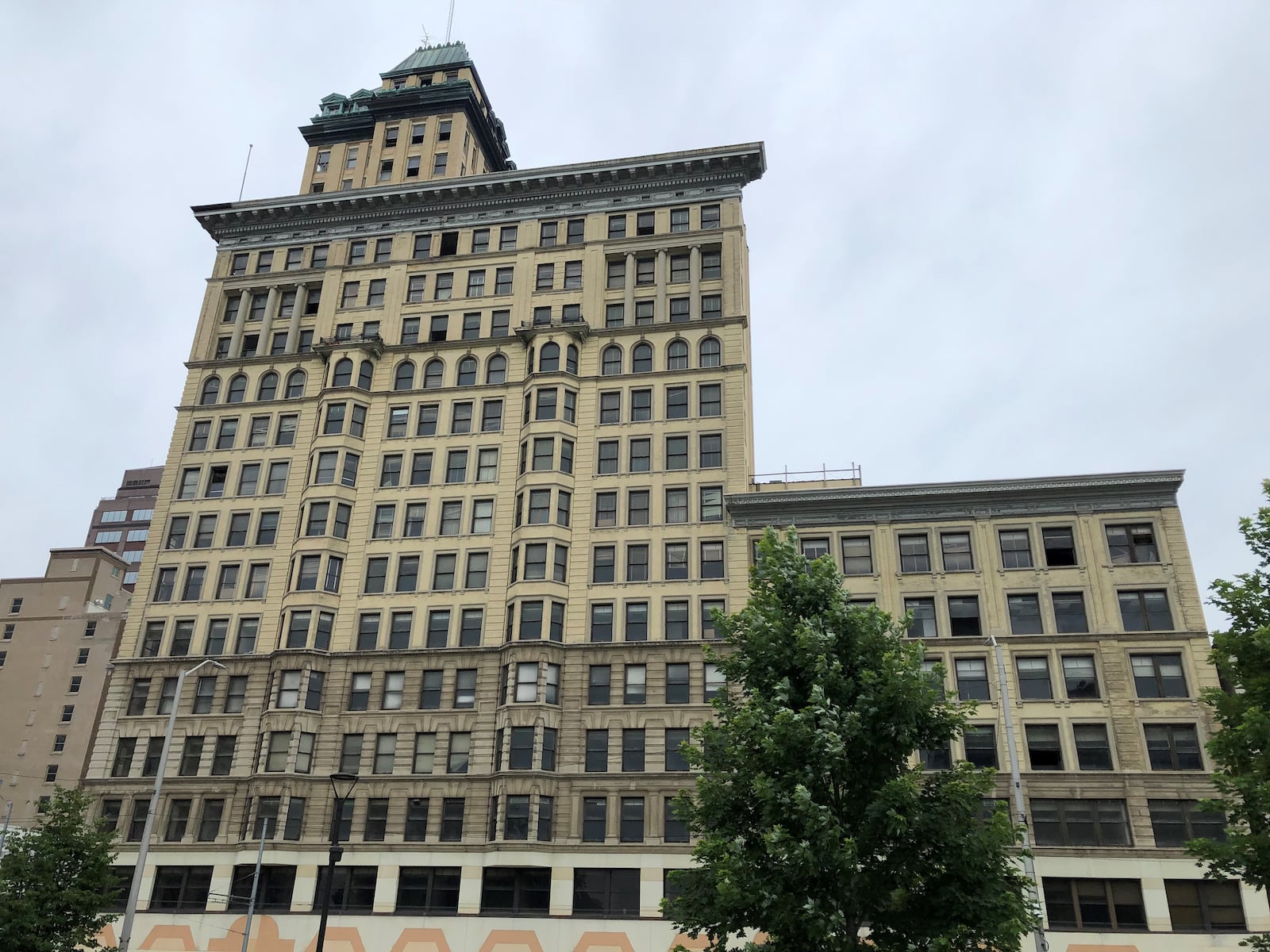 The Centre City building at 40 S. Main St. in downtown Dayton. CORNELIUS FROLIK / STAFF