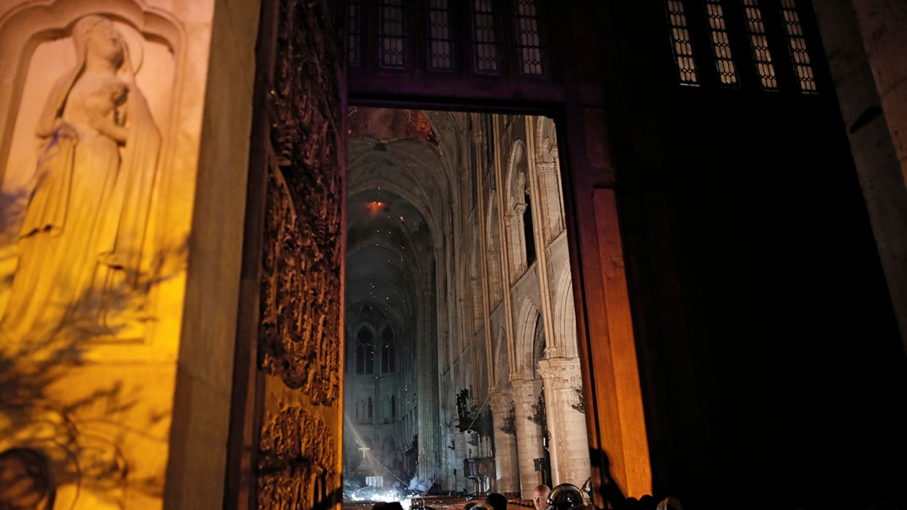 Photos: Paris’ Notre Dame Cathedral on fire