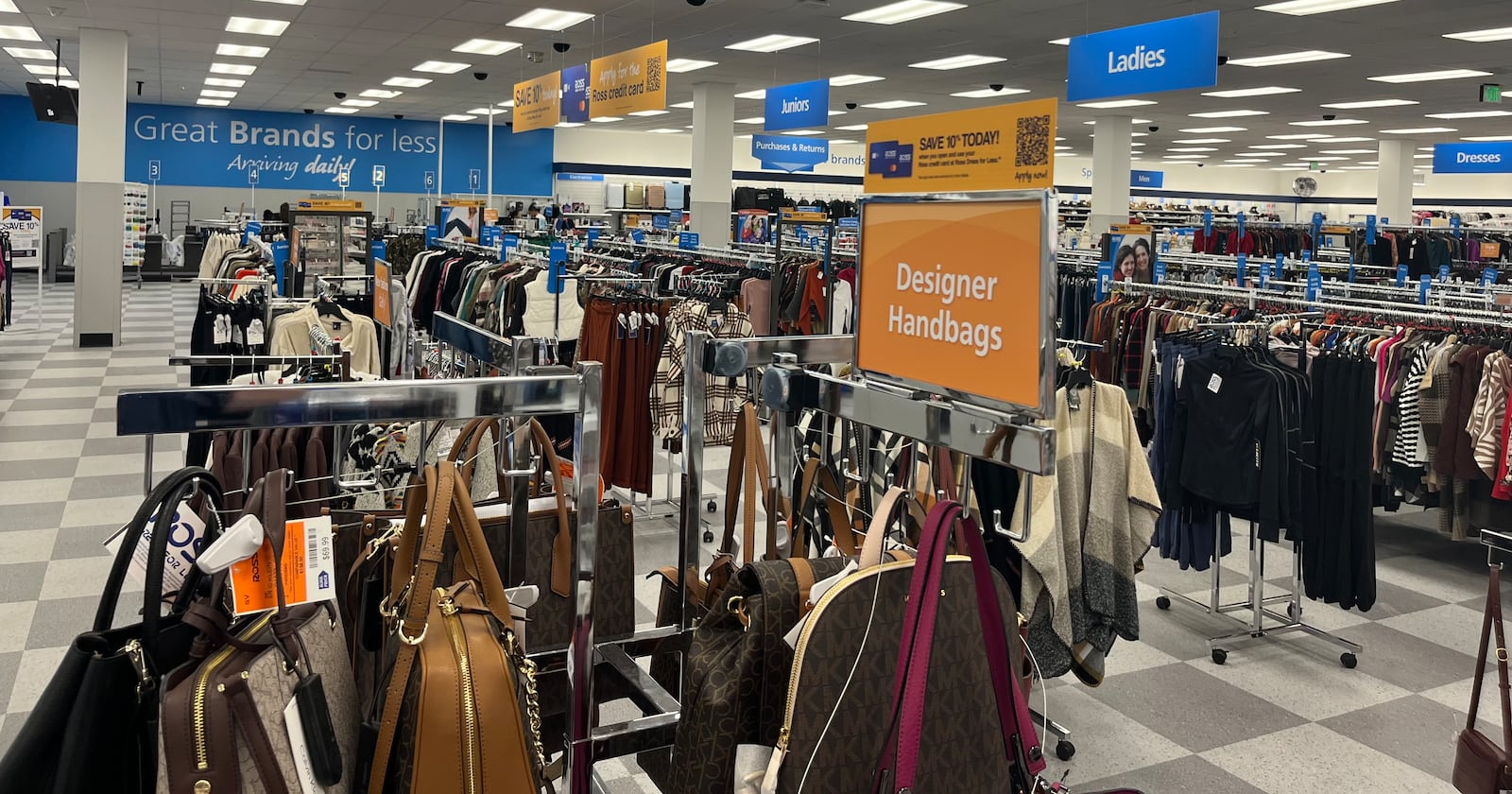 Ross Dress for Less is the largest off-price apparel and home fashion chain in the U.S., according to Town & Country owners Casto and Skilken Gold. JEREMY KELLEY/STAFF