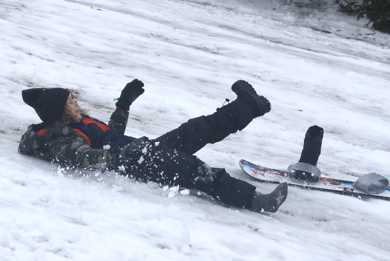 PHOTOS: First heavy snowfall of the season hits the Miami Valley