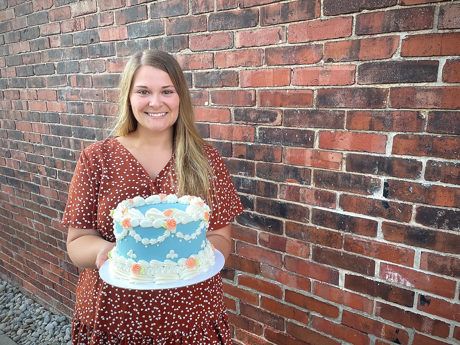 Ashley Knapick, the owner of Ashmore Cakes, is moving her business into Spark Fairborn. NATALIE JONES/STAFF