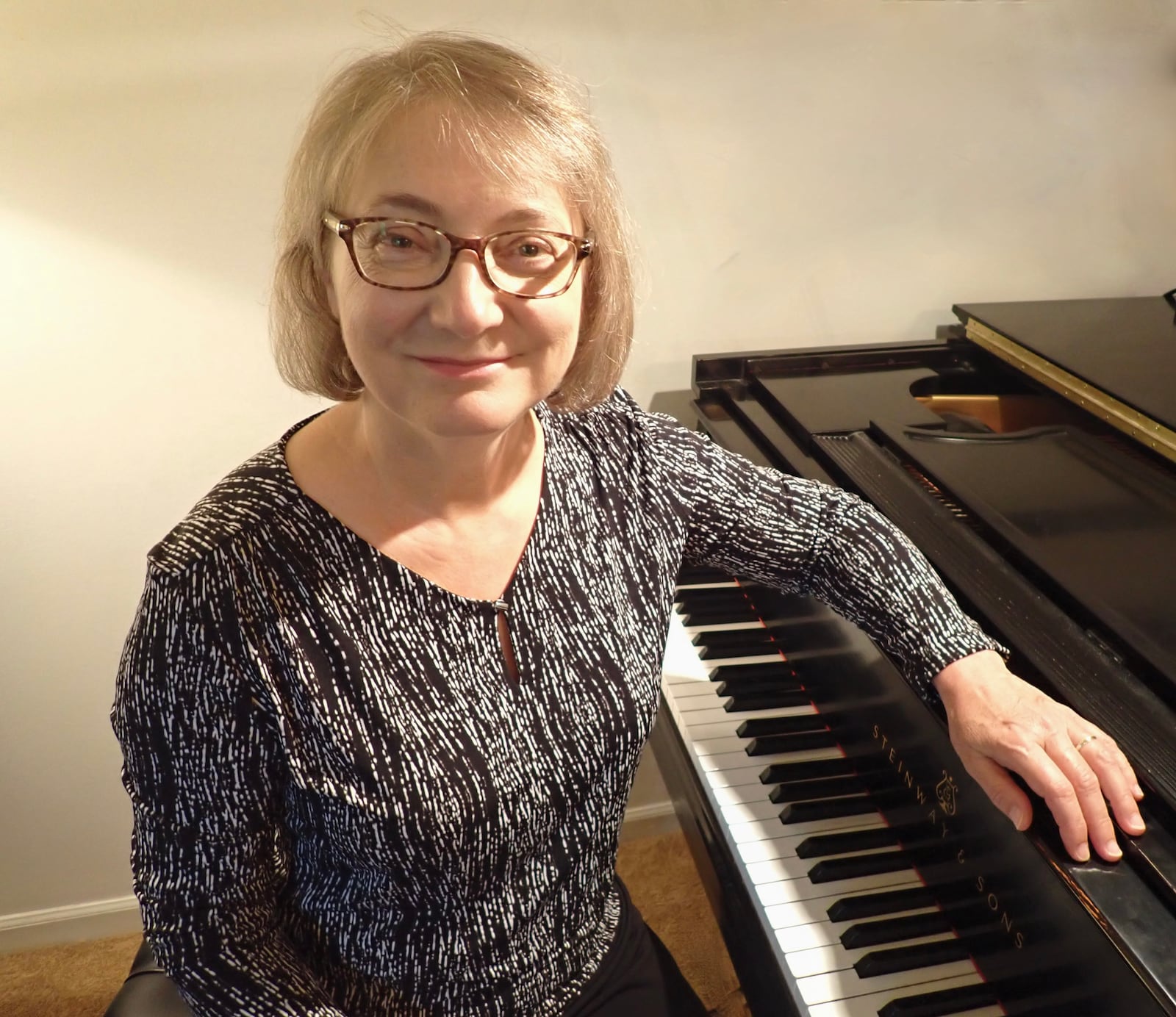 Sonya Szabo-Reynolds (pictured), Dona Noune and Samee Griffith are among the adult members of Dayton Music Club performing during its Scholarship Benefit Concert at Christ United Methodist Church in Kettering on Sunday, May 1.