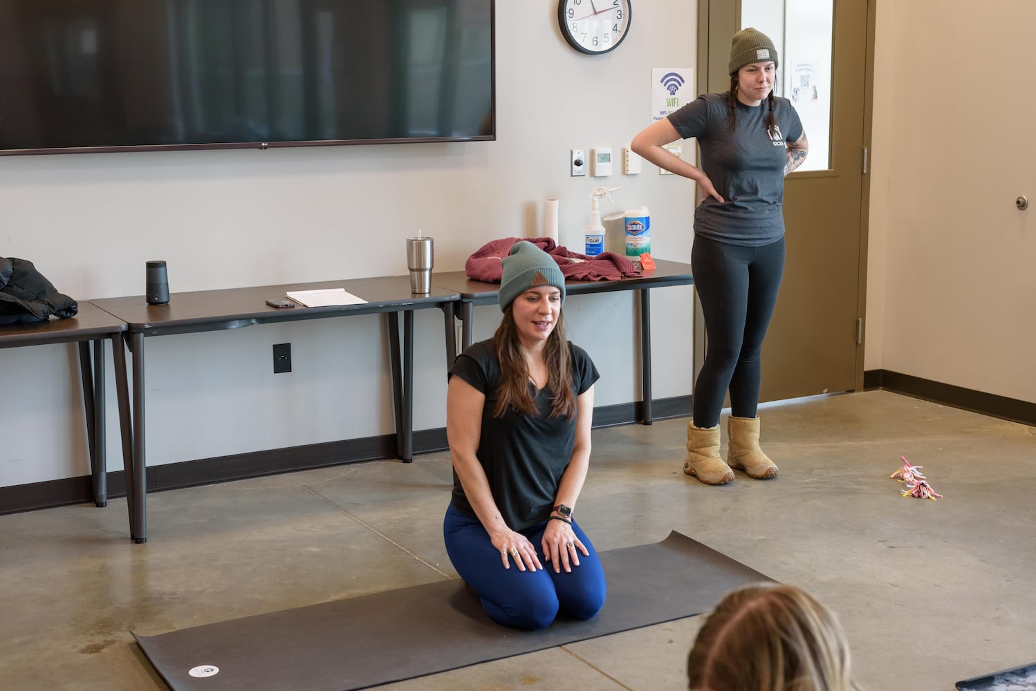 PHOTOS: Puppy Yoga at SICSA Pet Adoption and Wellness Center