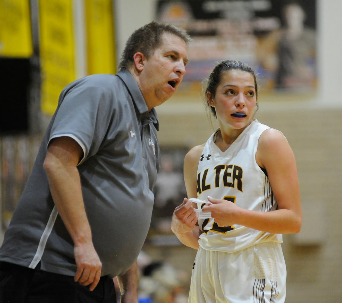 PHOTOS: Carroll at Alter girls basketball