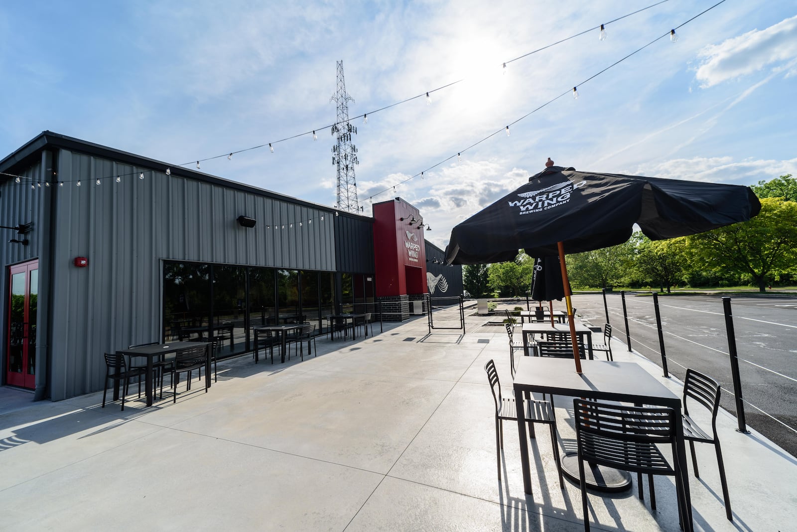 Look inside the new Warped Wing Brewery & Smokery, located at 6602 Executive Boulevard in Huber Heights near the Rose Music Center. The Huber Heights brewery will be Warped Wing’s fourth location with a yet to be announced grand opening date expected for June. TOM GILLIAM / CONTRIBUTING PHOTOGRAPHER