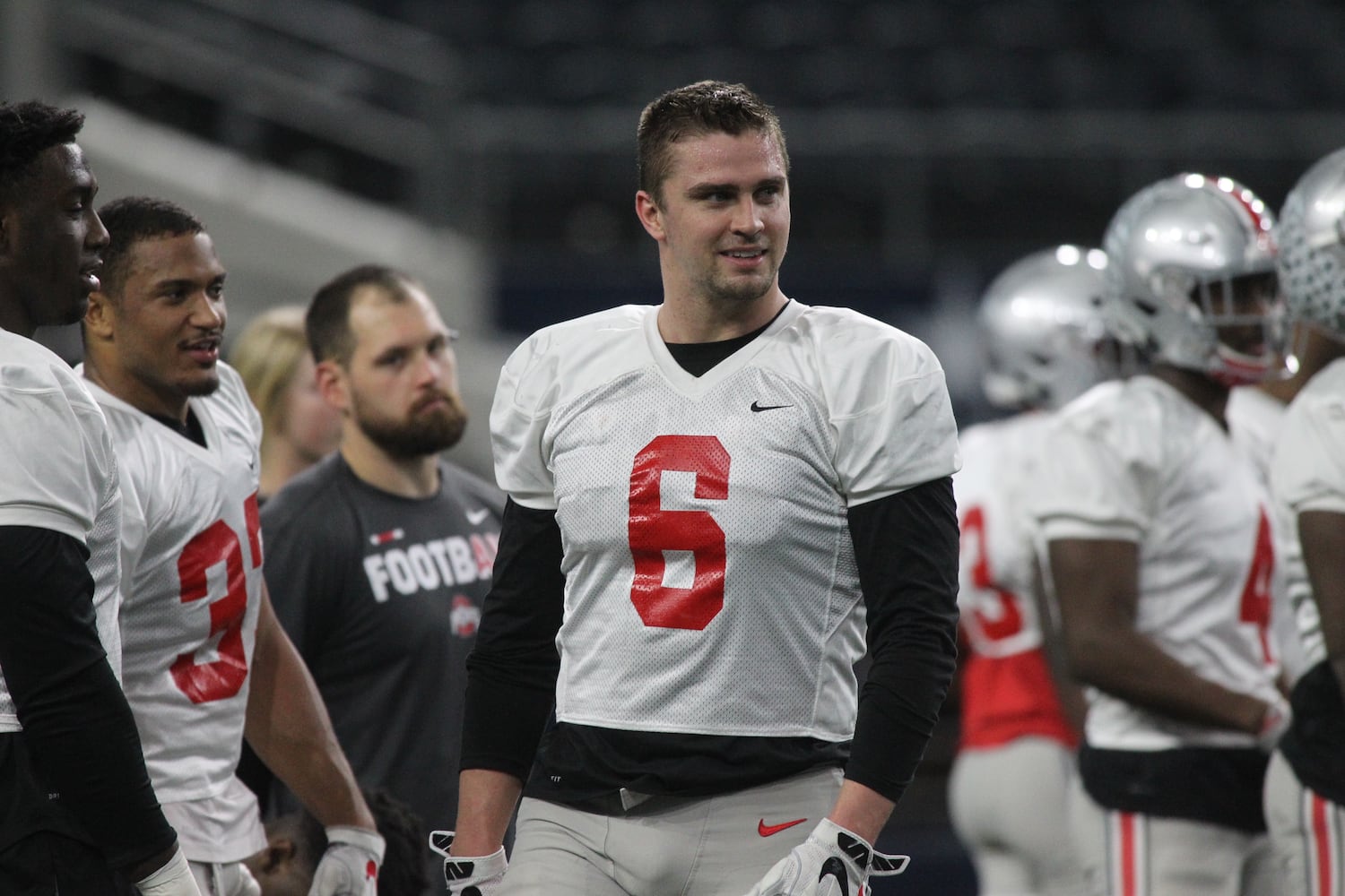 Photos: Ohio State practices at AT&T Stadium