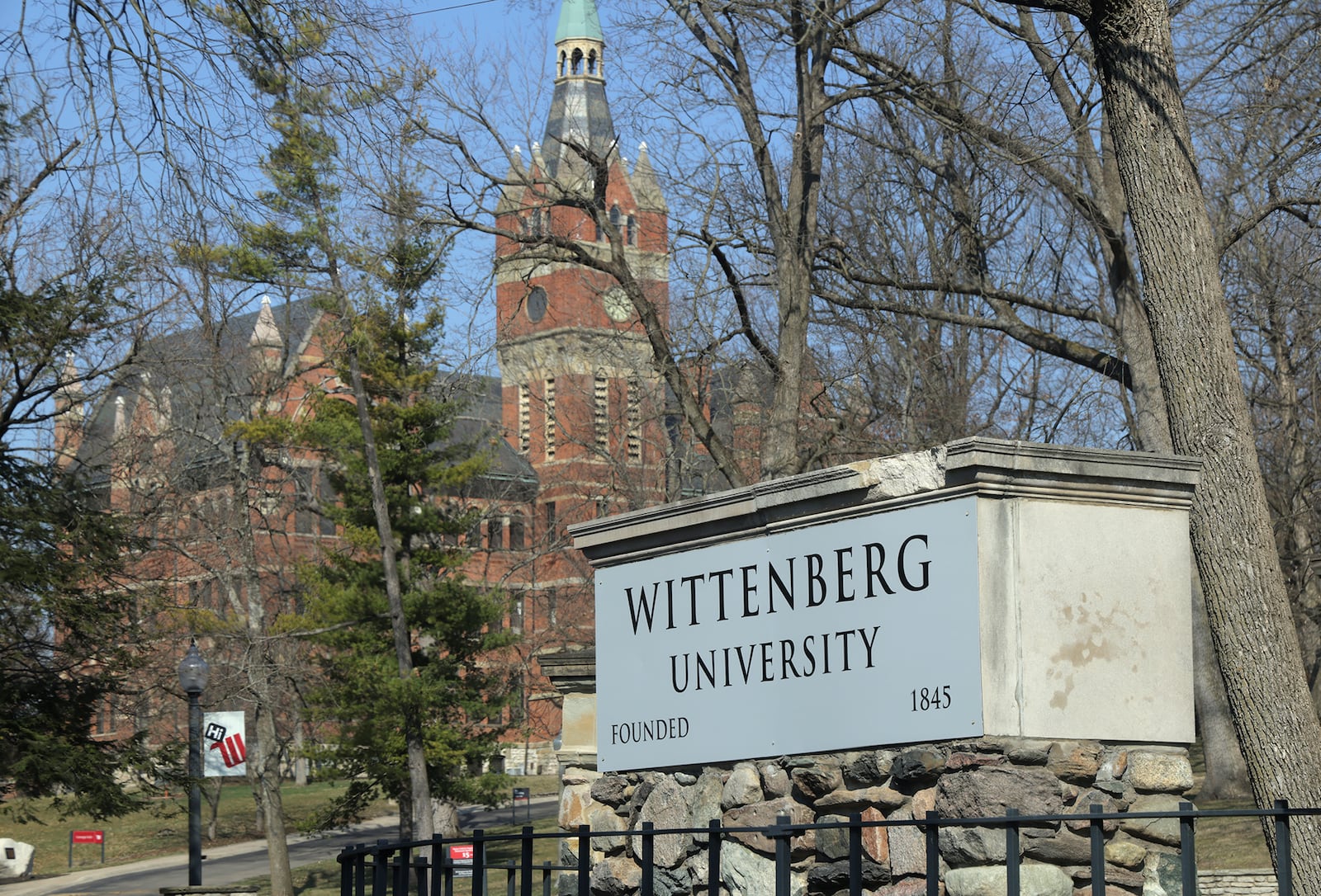 Wittenberg University campus Thursday, March 13, 2025. BILL LACKEY/STAFF