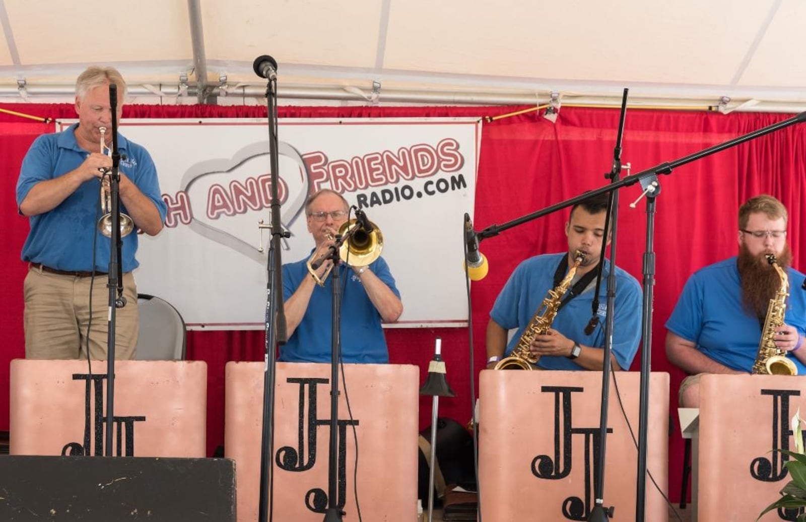 Joshua Jazz, the seven-piece house band on "Kaleidoscope." CONTRIBUTED