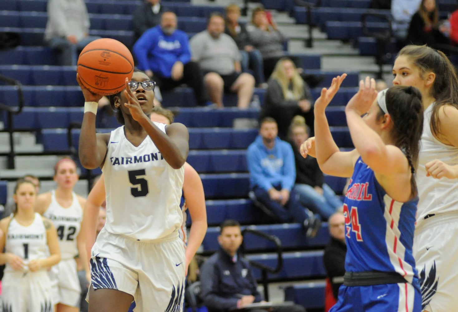 PHOTOS: Carroll at Fairmont girls basketball