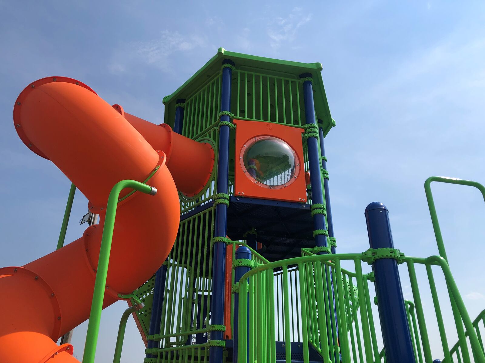 Dayton replaced the playground equipment at Princeton Park along Rosedale Drive last year. CORNELIUS FROLIK / STAFF