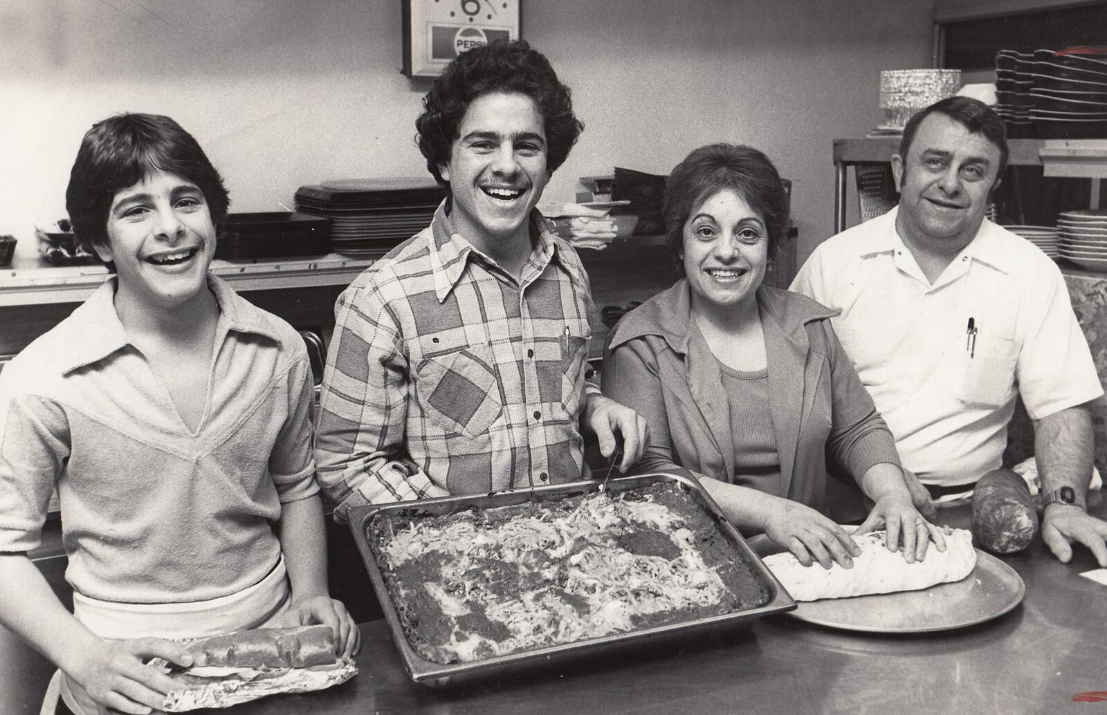 The DiSalvo family photographed in 1980. At right are Elena and Rinaldo. DAYTON DAILY NEWS / WRIGHT STATE UNIVERSITY SPECIAL COLLECTIONS