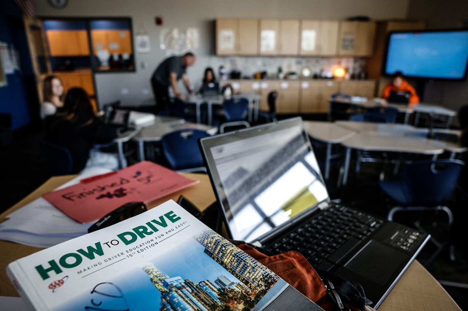 Northridge High School is one of a few districts who are eligible for about $4 million in state grants to expand driver's education programs. JIM NOELKER/STAFF