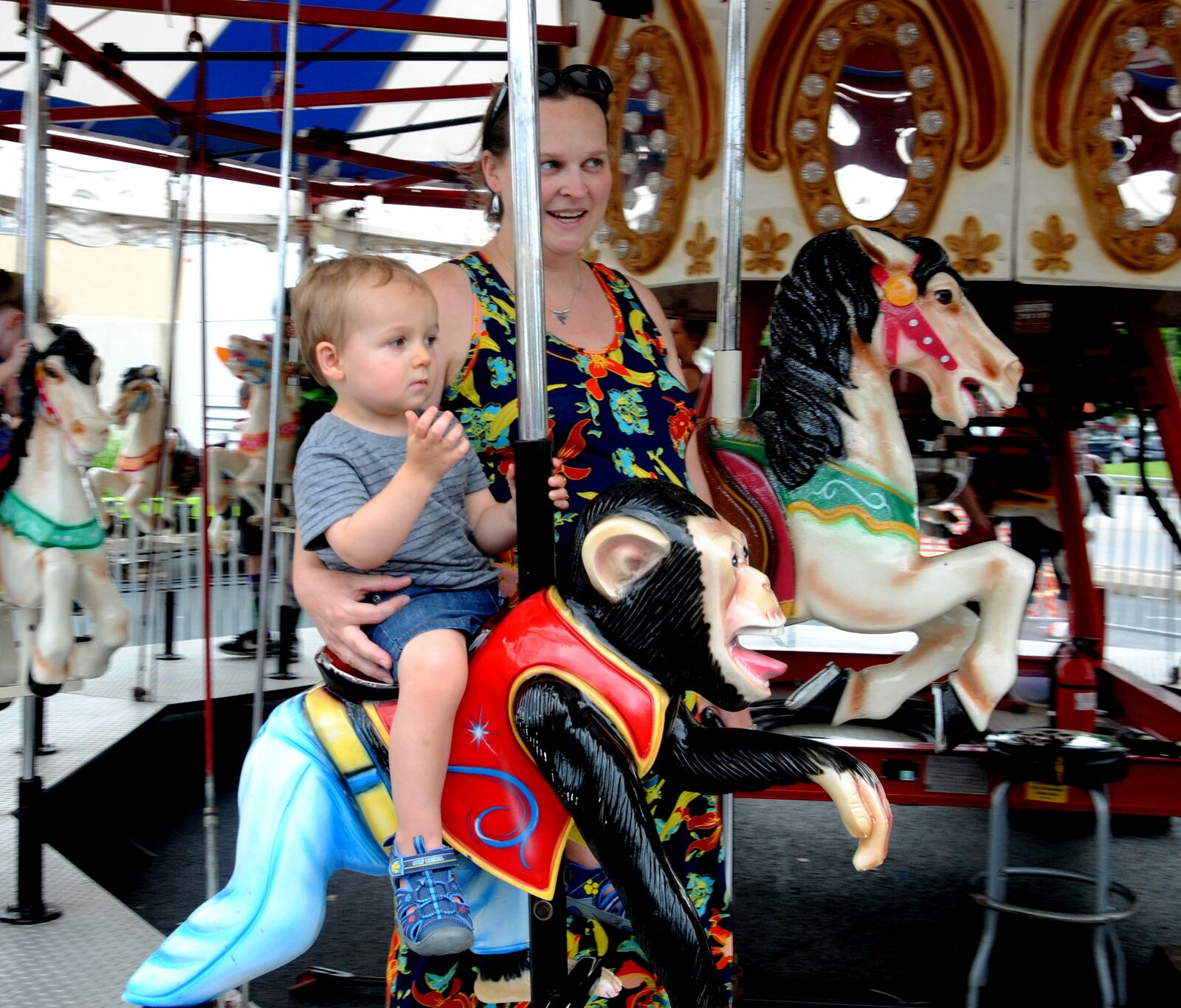 The St. Helen Spring Festival in Riverside celebrated its 66th year June 7-9, 2019. And this year, the festival was even more special in that it will be giving back some of the proceeds that support the church to help with tornado relief efforts. The festival is famous for its big cash raffle prizes, music, rides, craft beer and delicious food including cabbage rolls and barbecue. Did we spot you there? DAVID MOODIE/CONTRIBUTED