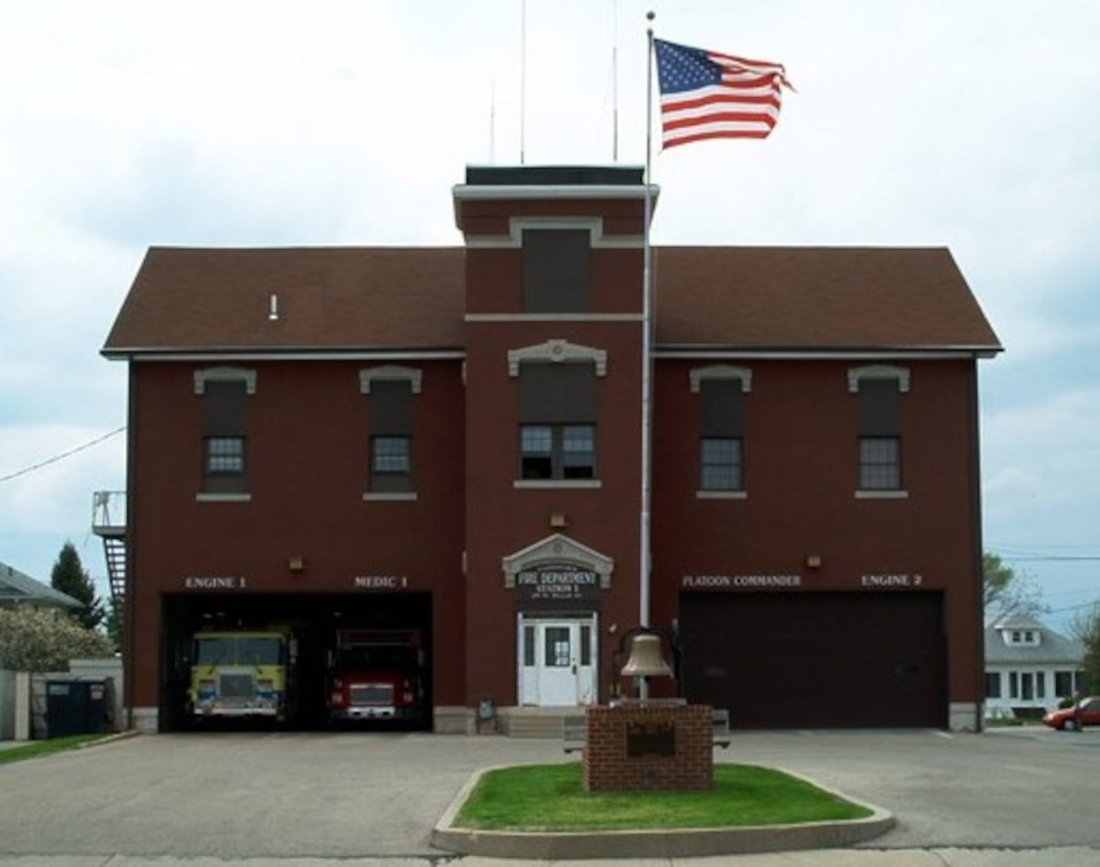 The old Fairborn Firehouse #1 traces its roots to the 19th Century. Photo courtesy of the Fairborn Area Historical Society