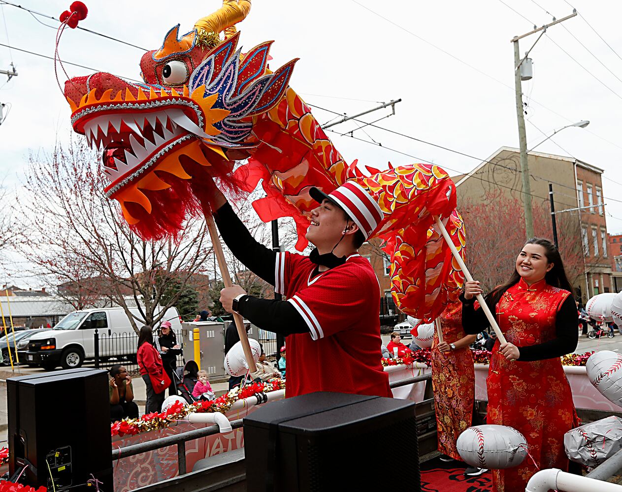 PHOTOS: Cincinnati Reds Opening Day Parade