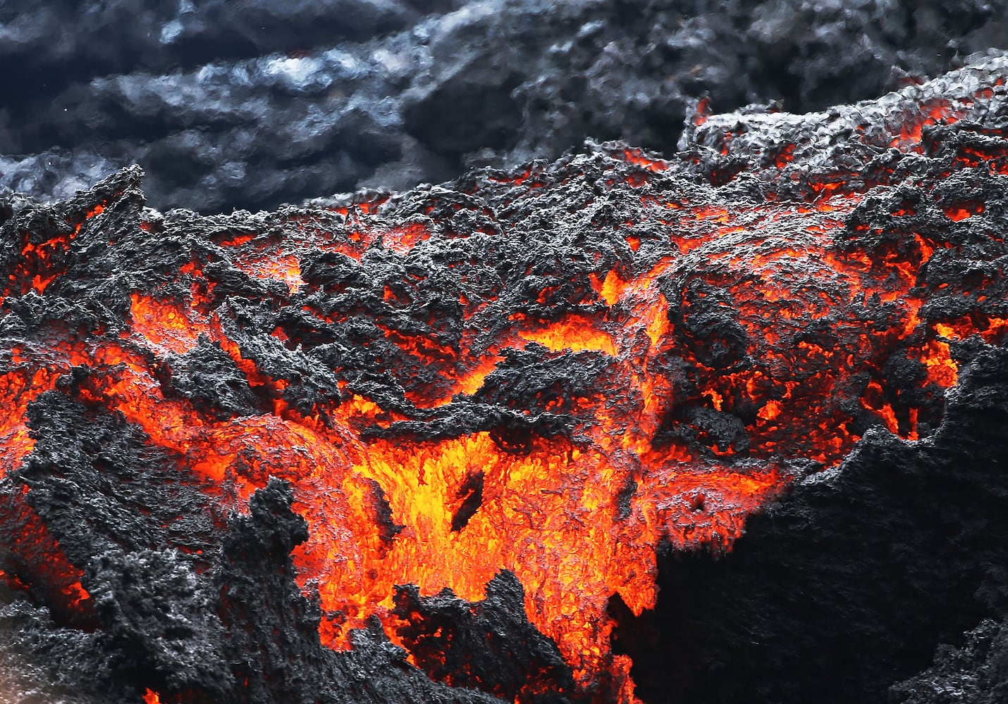 Photos: Hawaii volcano erupts