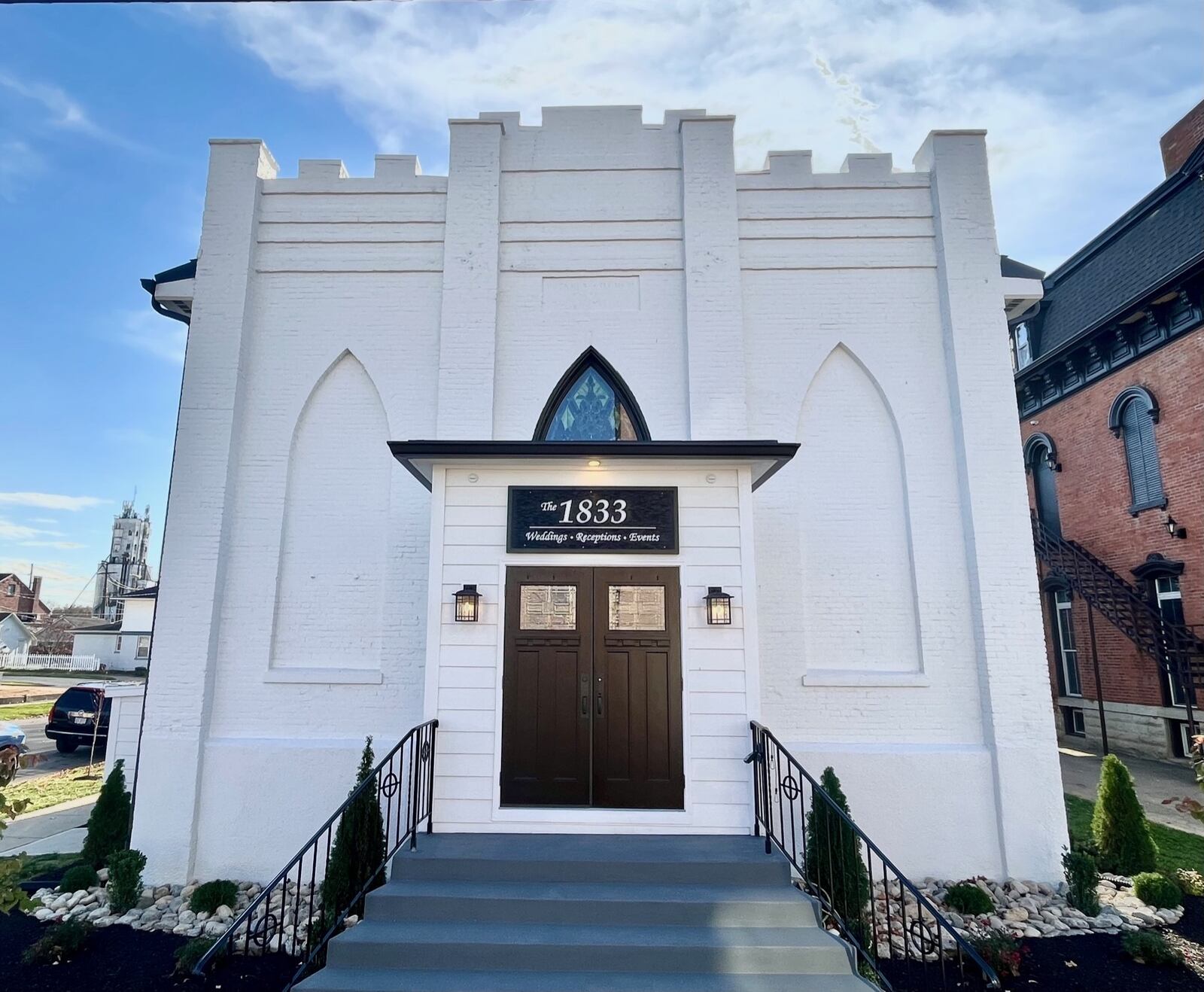 The former Trinity Episcopal Church at 22 E. Franklin St. in Troy has been renovated into a wedding and event venue called The 1833. CONTRIBUTED PHOTO